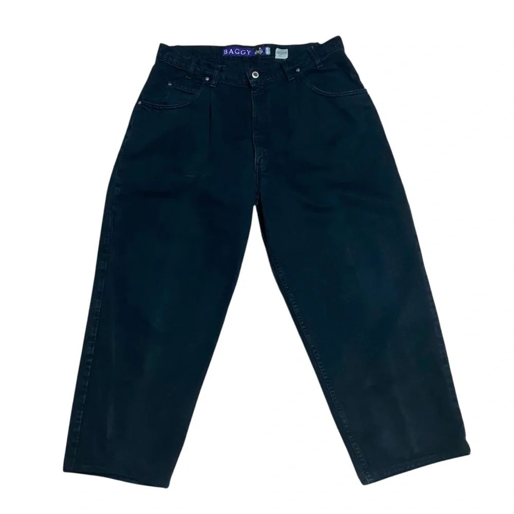 Vintage Levi’s SilverTab Purple Label 90s Baggy Black Jeans Y2K